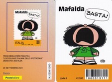 Mafalda tessera filatelica - mafalda,