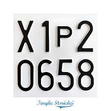 Targa Prova Auto Decorativa |