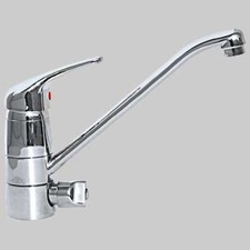 MISCELATORE LAVELLO CUCINA 3 VIE CON ATTACCO ACQUA POTABILE Cromo Rubinetteria