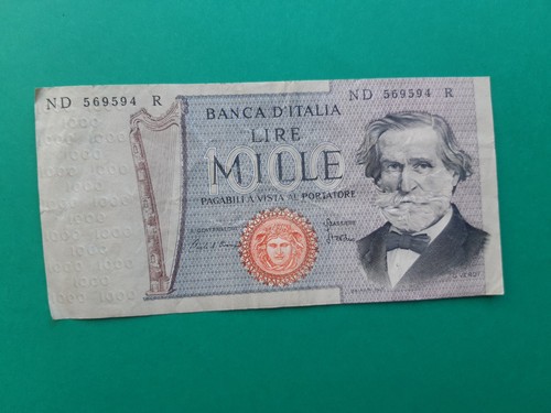 Italie billet 1000 lire - italie,