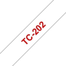 CASSETTE NASTRI 12MM ROSSO SU