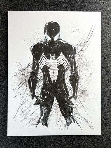 Spider man original art - art, by