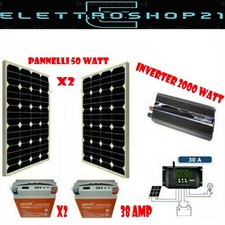 Kit Fotovoltaico 1 KW Pwm