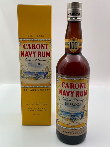 Caroni navy rum extra strong - rum,