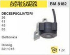3211015 BOBINA DECESPUGLIATORE ALPINA CASTOR CASTEL GARDEN 36 41 45 55 ELETTR