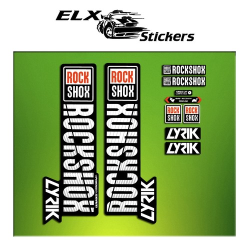 Pegatinas stickers horquilla - pegatinas,