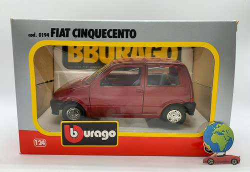 Bburago fiat 500 1992 - fiat, 1992,