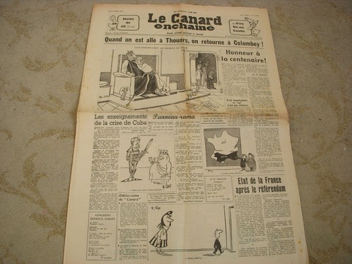 Canard enchaine 2193 - canard,