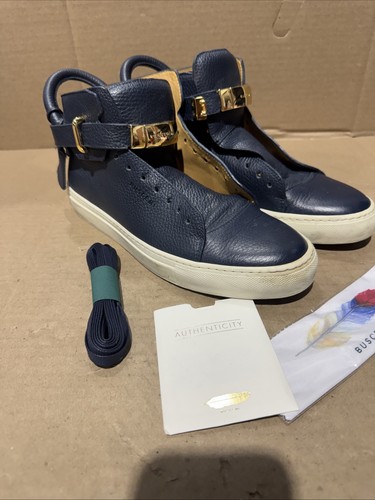 Sneakers alte buscemi pelle - sneakers,