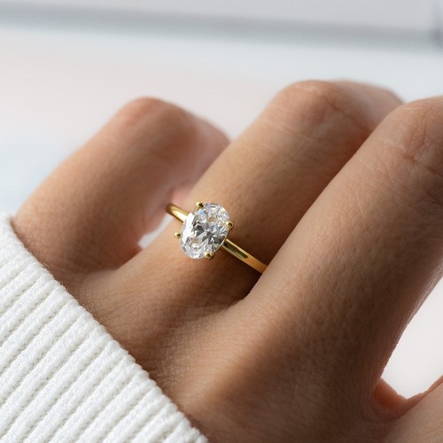 Anello donna oro - da, in