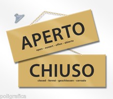 MAXI Cartello APERTO e CHIUSO