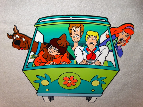 Insegna vintage scooby doo dog - insegna,