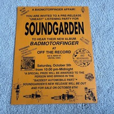 SOUNDGARDEN promo OCT 1991