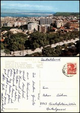 Cartolina Cagliari Panorama del Rione S. Benedetto 1963