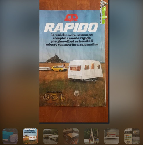 Carrello roulotte rapido - carrello,