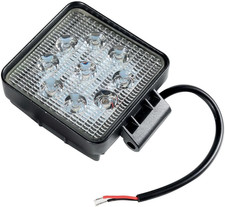 Faro Ausiliario 9 Led Quadrato