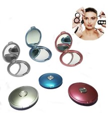 Specchio Portatile da Trucco Make up Cosmetica Fashion Per Borsa Borsetta Donna