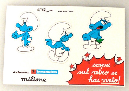 1970 1980 peyo puffi - (prl),
