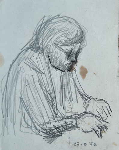 Antico disegno matita - antico,