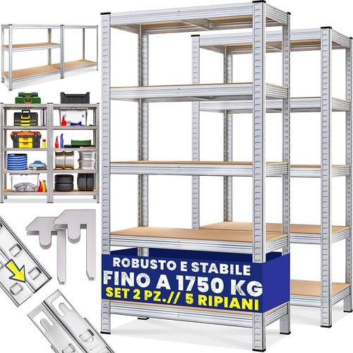 Scaffali metallo - 2x,