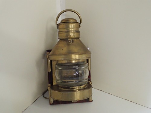 Lanterna nautica ottone - lanterna,