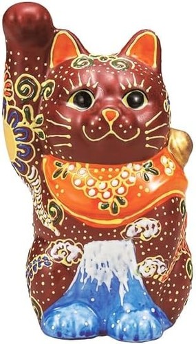 Kutani yaki japan - kutani, neko