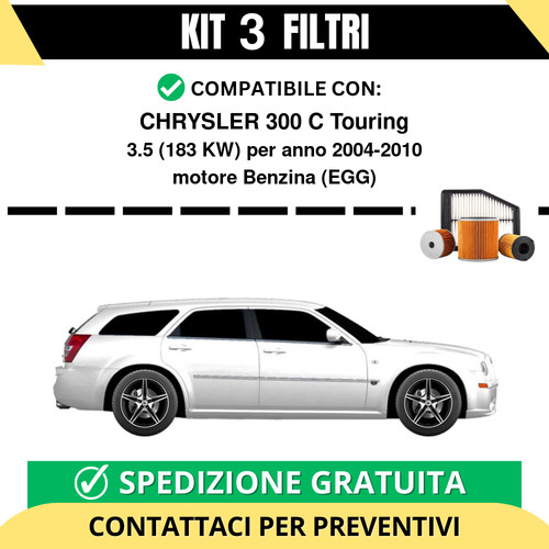 Kit filtri tagliando per - kit,