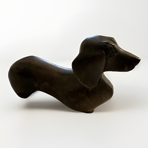 Bassotto cane bronzo ottone - cane,