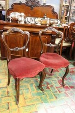 Coppia di antiche sedie