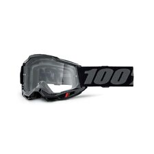 MASCHERA 100% ACCURI 2 OTG BLACK LENTE TRASPARENTE PER OCCHIALI VISTA