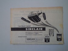 advertising Pubblicità 1959 SINCLAIR OLIO MOTOR OIL