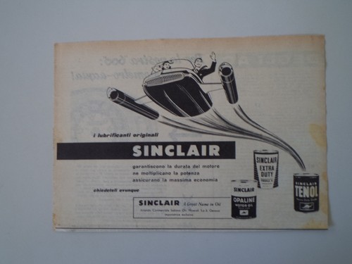 Advertising pubblicità 1959 - pubblicità,