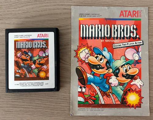 Mario bros atari 2600 - bros,