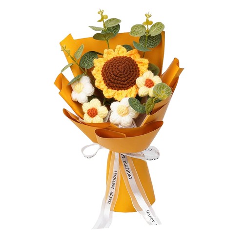Mazzo fiori all uncinetto - di,