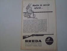 advertising Pubblicità 1951 FUCILI BREDA ERNESTO