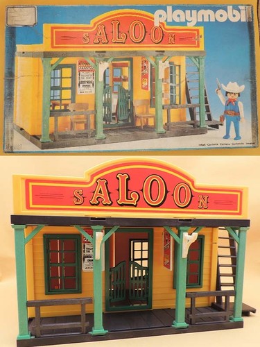 Playmobil saloon western - saloon,