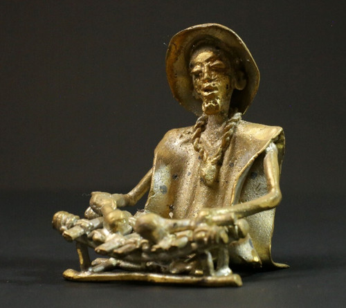 Statuina musicista africano - , in