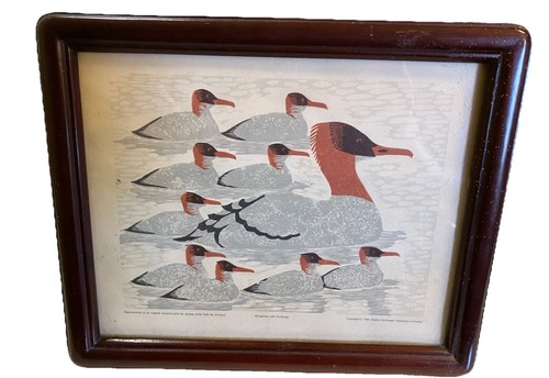 Framed reproduction print - reproduction, of