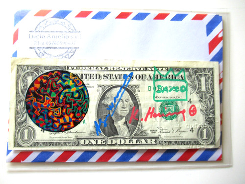 Warhol k haring j - c), a.