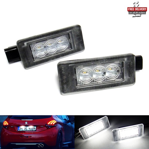 Luce targa led bianco - 2,