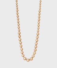 Sodini Samsara collana lunga a sfere degradè, beige 710425DC