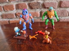 DGA LOTTO VINTAGE MOTU MASTER OF THE UNIVERSE MAN AT ARMS ECC MATTEL  + PUFFO