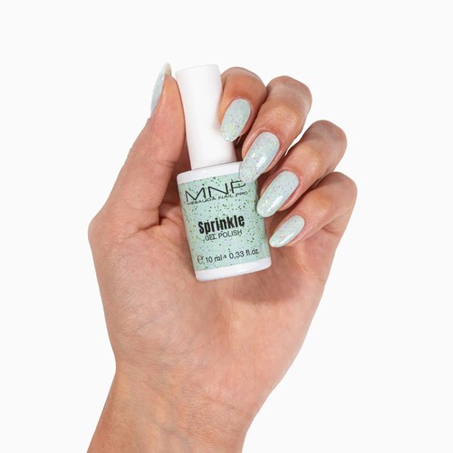 Gel polish sprinkle 103 mint - 103,