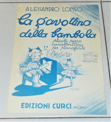 Spartito alessandro longo - alessandro, la