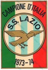 CARTOLINA LAZIO CAMPIONE D'