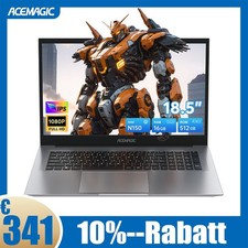 ACEMAGIC 18,5 pollici computer portatile Intel 12th N150 16 GB RAM DDR4 512 GB SSD Windows 11 PRO