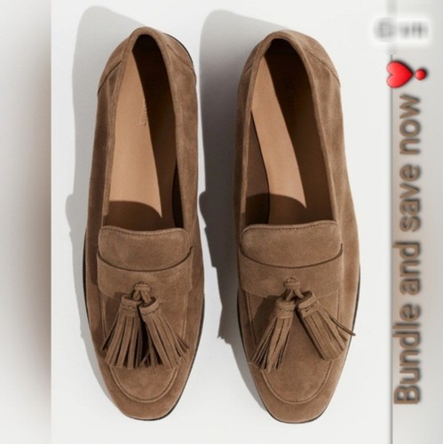 Mocassini con nappa beige