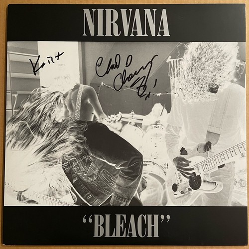 Nirvana bleach vinyl record - vinyl, lp
