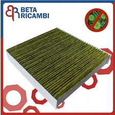 Filtro Abitacolo Per Nissan Qashqai J11 Kadjar Megane Antibatterico Carboni Atti