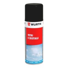 Pulitore Vetri e Cristalli Auto Professionale 200ml Set 5pz - WÜRTH 0890900005